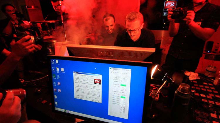 AMD FX 8150 разогнали до мирового рекорда